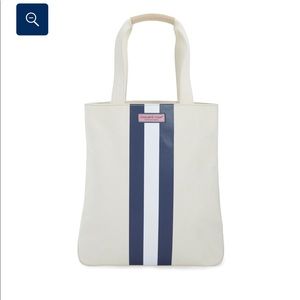 Vineyard Vines Tri Stripe Tote